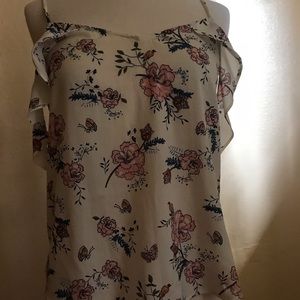 Abercrombie and Fitch Cold Shoulder Top